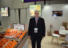 Joaquim Segura, Sales Manager de Ametller Origen, que se estrena como expositor en Fruit Logistica.  Ametller Origen posee alrededor de 2000 hectáreas de producción propia de frutas y hortalizas y alrededor de 1000 hectáreas contratadas para suministrar a su cadena de supermercados catalana Casa Ametller.